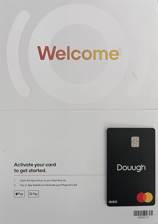 Douugh Card Letter